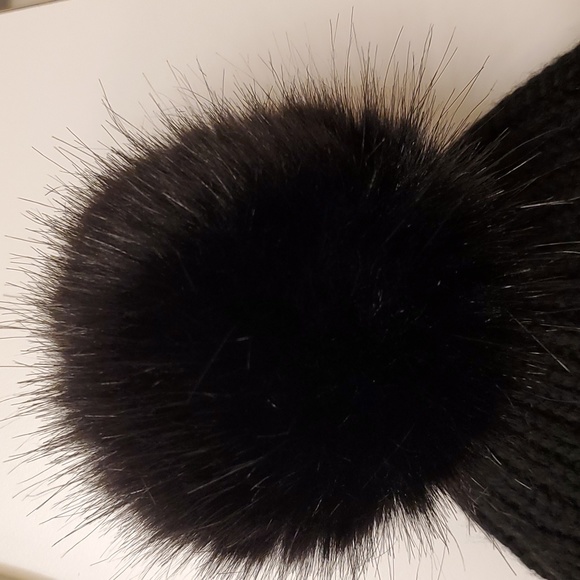 Polo Ralph Lauren Limited Edition Polo Bear Pom Hat/Black - Picture 3 of 8